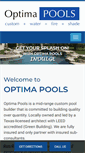 Mobile Screenshot of optimapools.com
